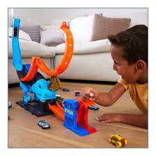 Hot Wheels City T Rex Chomp Down Play Set - Image 2