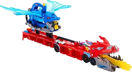Hot Wheels City Ultimate Dual Dragon Hauler Playset - Image 3