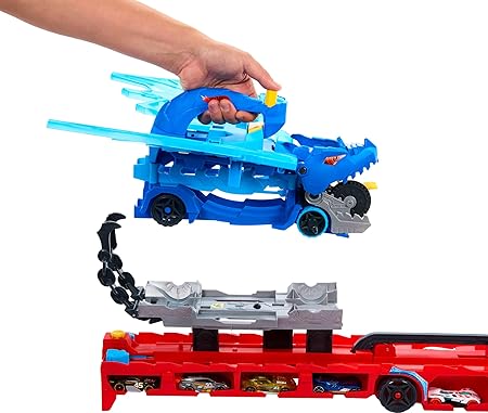 Hot Wheels City Ultimate Dual Dragon Hauler Playset - Image 4