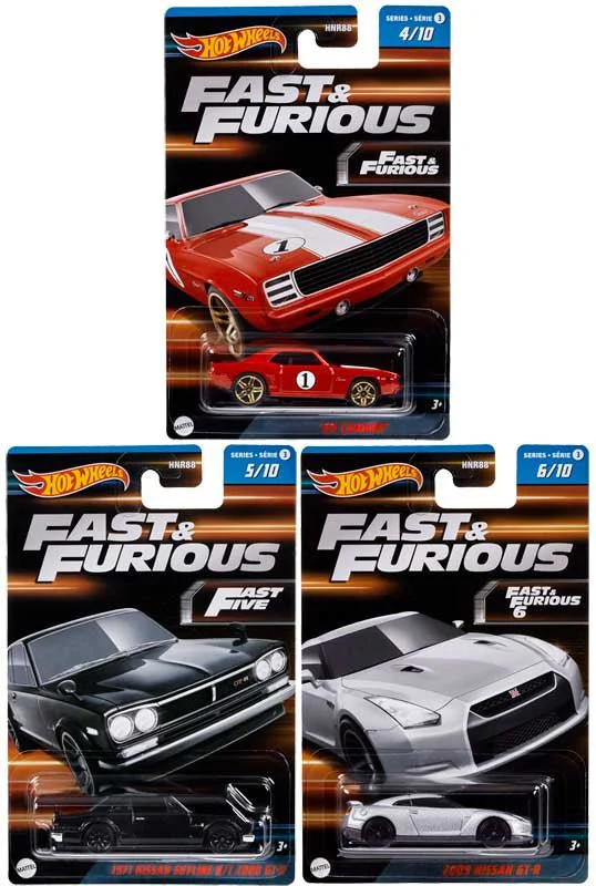 Hot Wheels Fast And Furious Themed Assorted Styles - Image 3