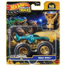 Hot Wheels Monster Trucks 1:64 Bigfoot Trophy Champions Singles Assorted Styles - Image 3