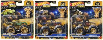 Hot Wheels Monster Trucks 1:64 Bigfoot Trophy Champions Singles Assorted Styles - Image 5