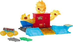 Hot Wheels - Monster Trucks Power Smashers 5 Alarm's Tower Smash Out - Image 4