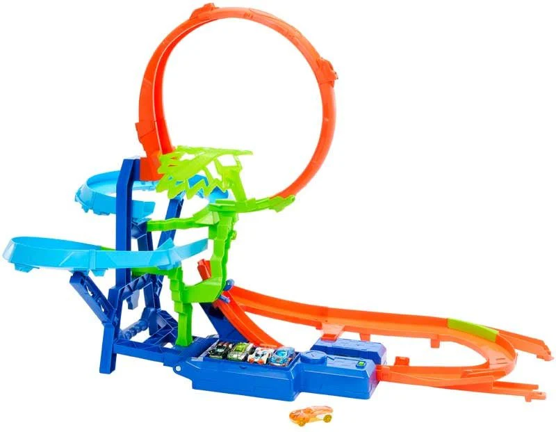 Hot Wheels Stunt Tracks Mid-air Crash - Image 2