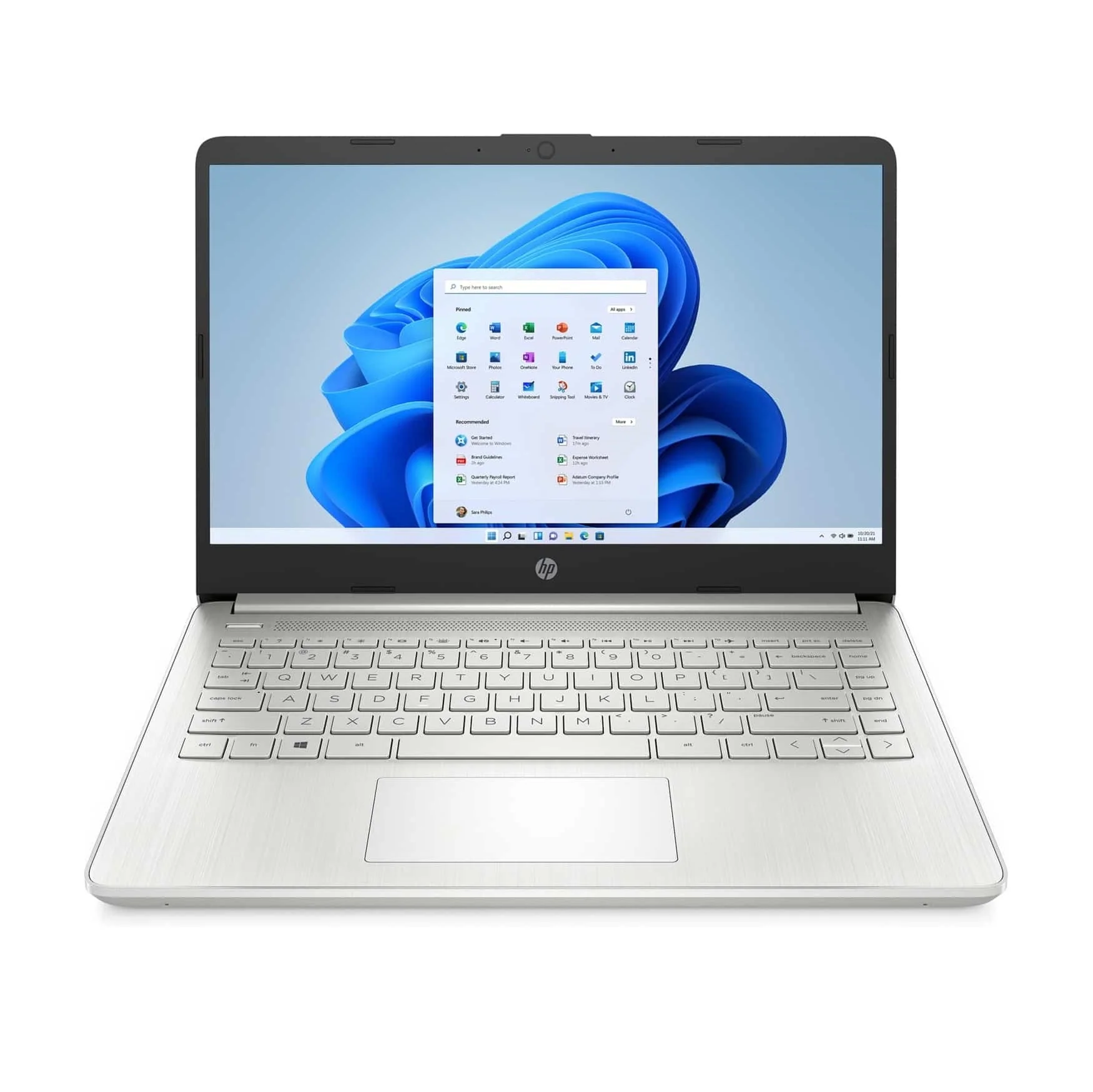 HP 14" AMD Ryzen 3 Laptop 4GB 256GB 14s-fq1012na Silver