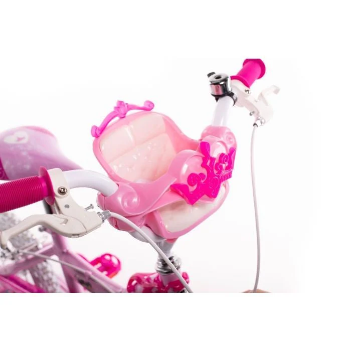 Huffy Disney Princess 14-inch Children's Bike, Pink/White (24371) - Image 5