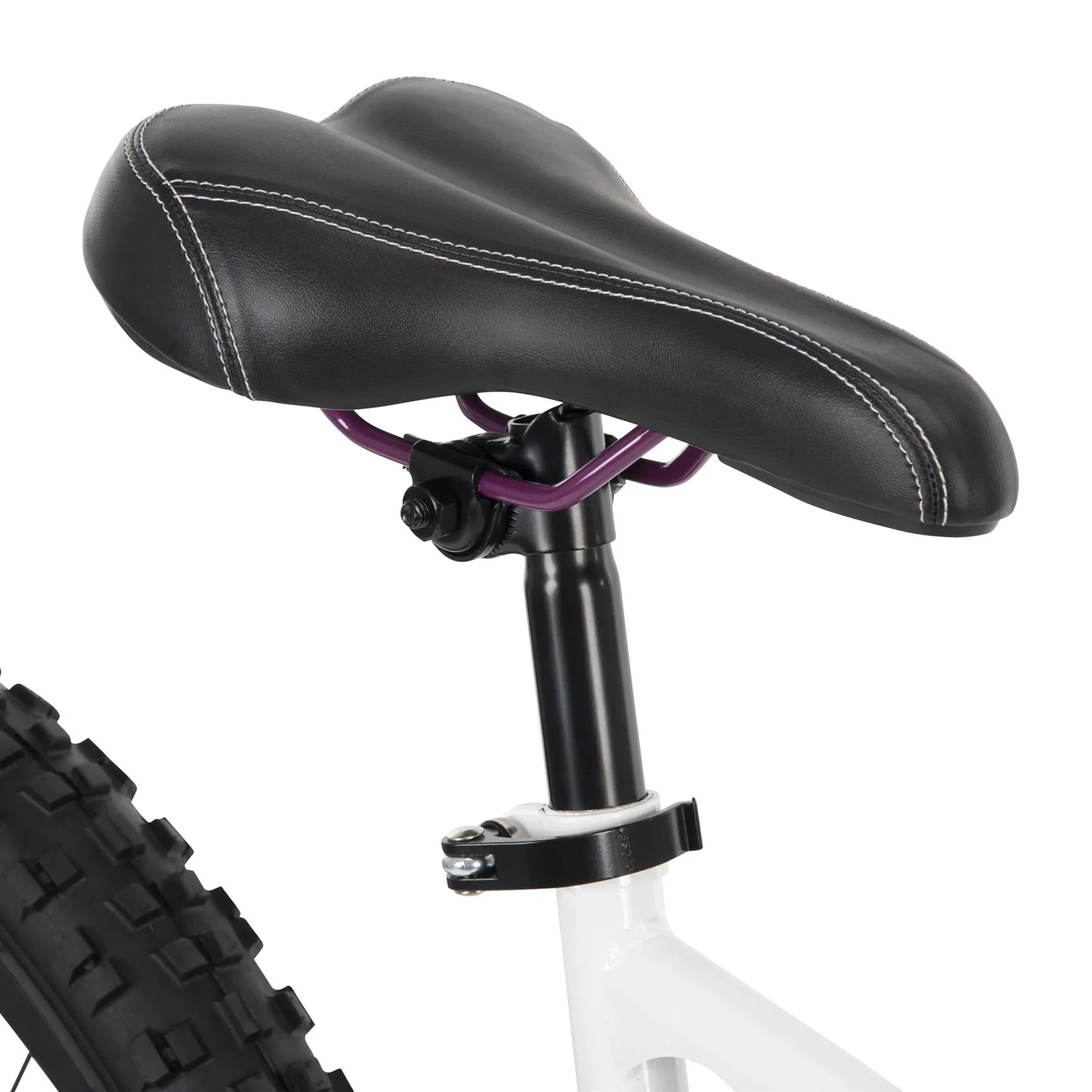 Huffy Extent 26" Hardtail Mountain Bike White/Purple - Image 5