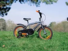 Huffy Pro Thunder 16" Bike - Charcoal - Image 2