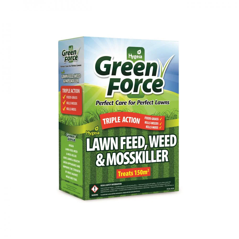 Green Force Lawn Feed, Weed & Mosskiller - 3kg - Image 2