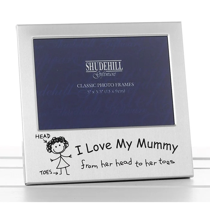 I Love My Mummy 5" x 3.5" Photo Frame