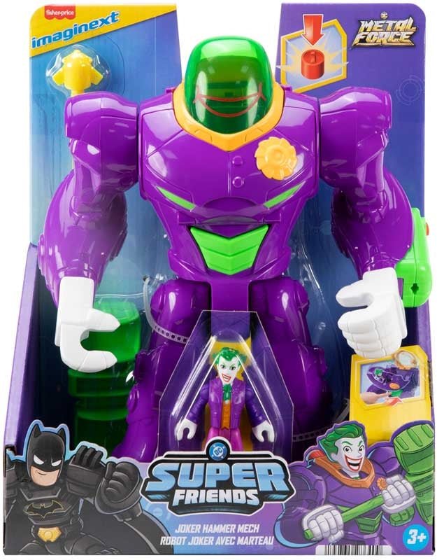 Imaginext Dc Super Friends Joker Hammer Mech