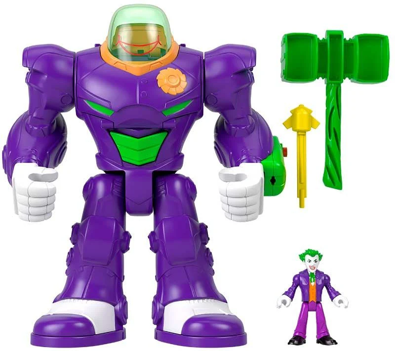 Imaginext Dc Super Friends Joker Hammer Mech - Image 5