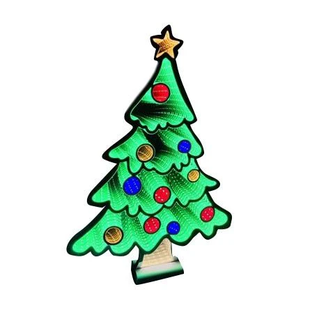 Infinity Christmas Tree on Wooden Base 60cm