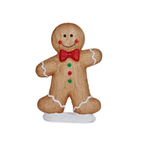 InLit Ice Gingerbread Boy 45cm Battery Operated - Image 2