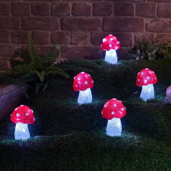 InLit Ice Shroomz - Set of 5 Battery Operated