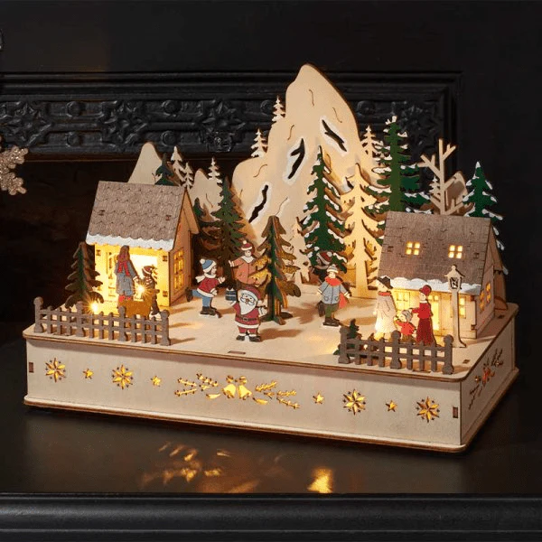 InLit Santa's Woodland Village