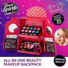 Instaglam Shimmer N Sparkle Beauty Makeup Backpack