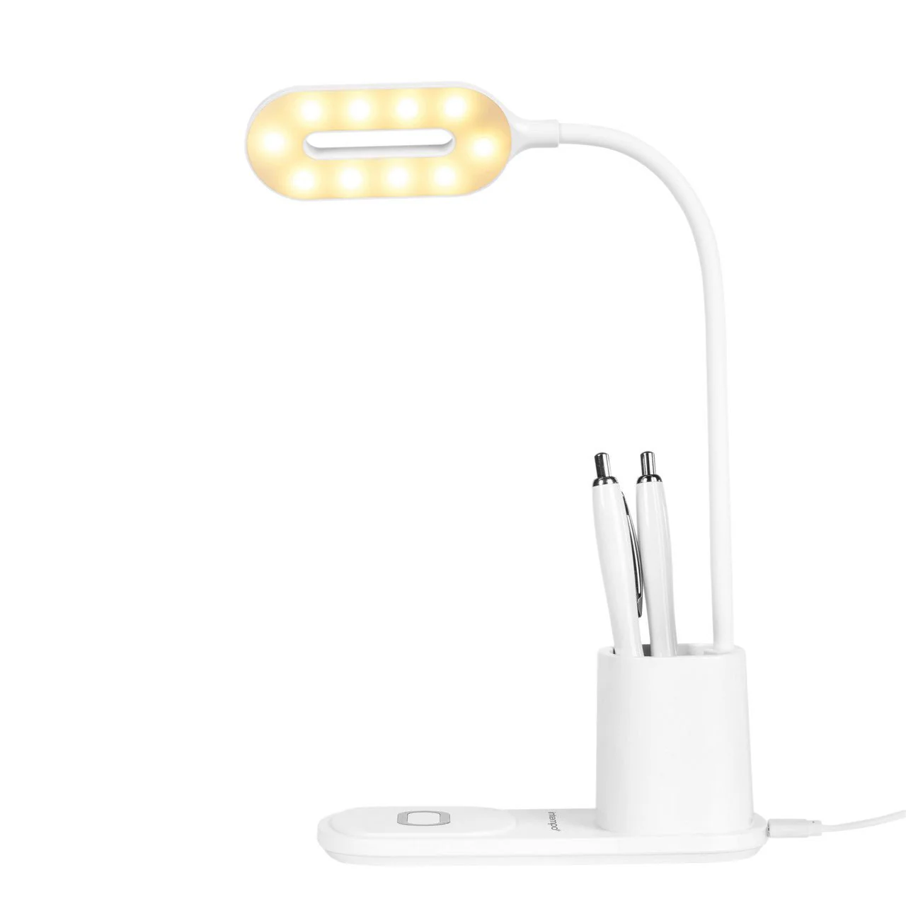 Intempo 3 in 1 Wireless Charging LED Touch Lamp - Image 3