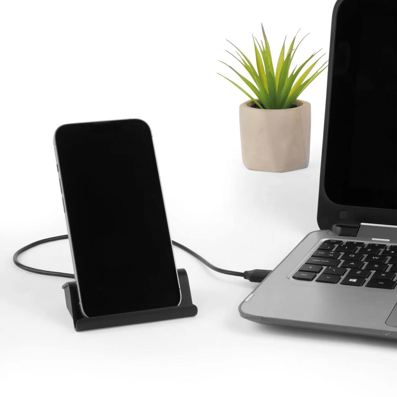 Intempo 4 Port USB Data Hub and Phone Holder - Image 4