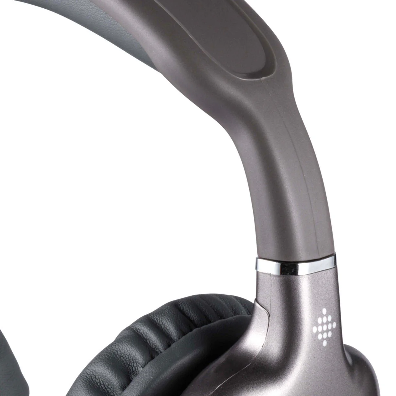 Intempo Bluetooth Metallic Over-Ear Headphones - Grey - Image 3