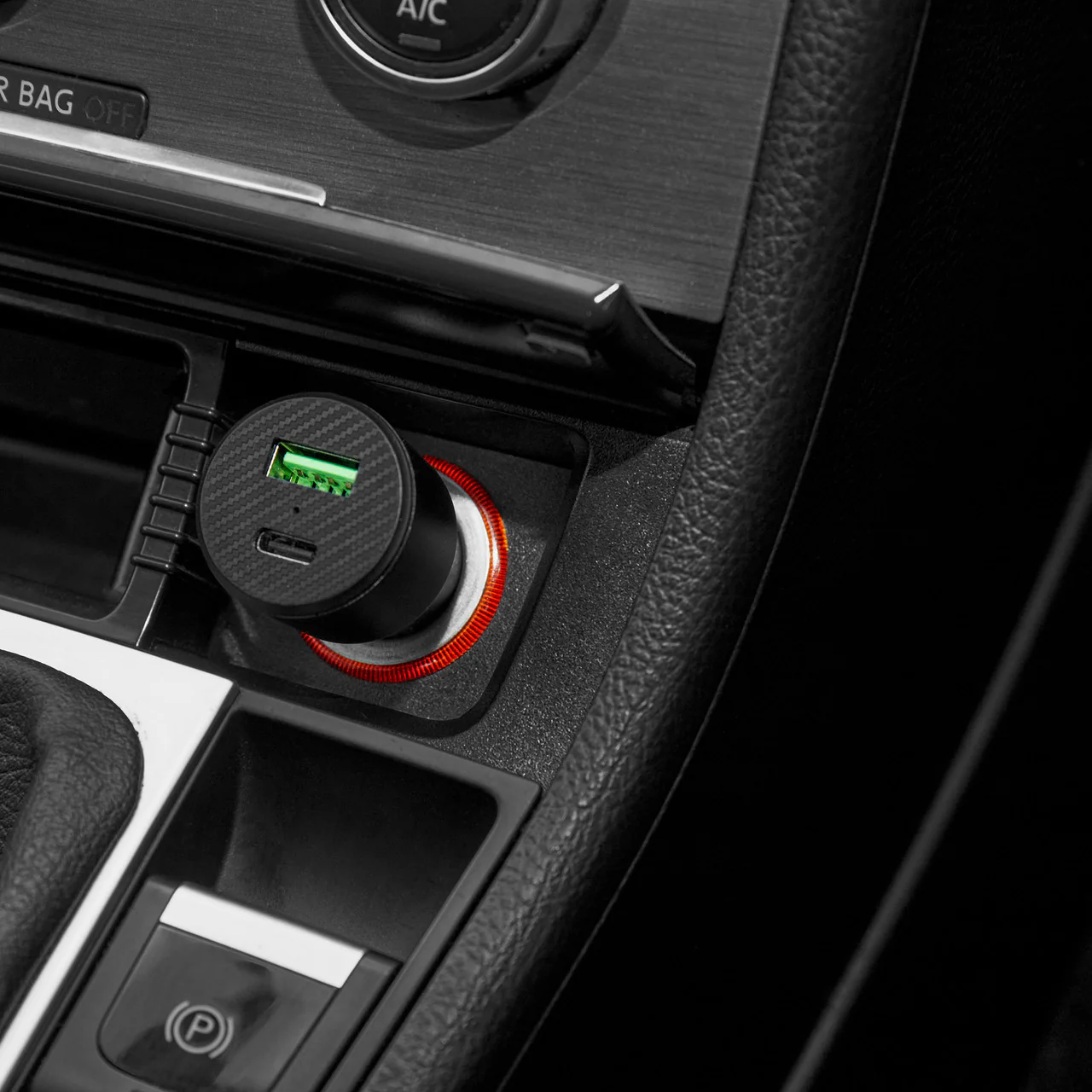 Intempo Car Charger – Dual Port Car Adapter, USB-A & USB Type-C Compatible - Image 3
