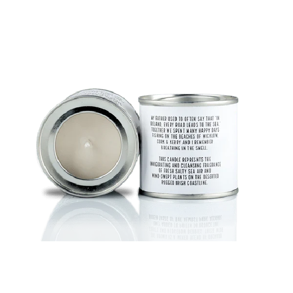 Irish Candle Tin Small - Ocean Breeze - Image 2