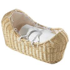 Isabella Alicia Izzypod Cream Moses Basket