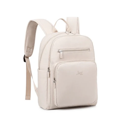 Jazzi Nylon Backpack Beige