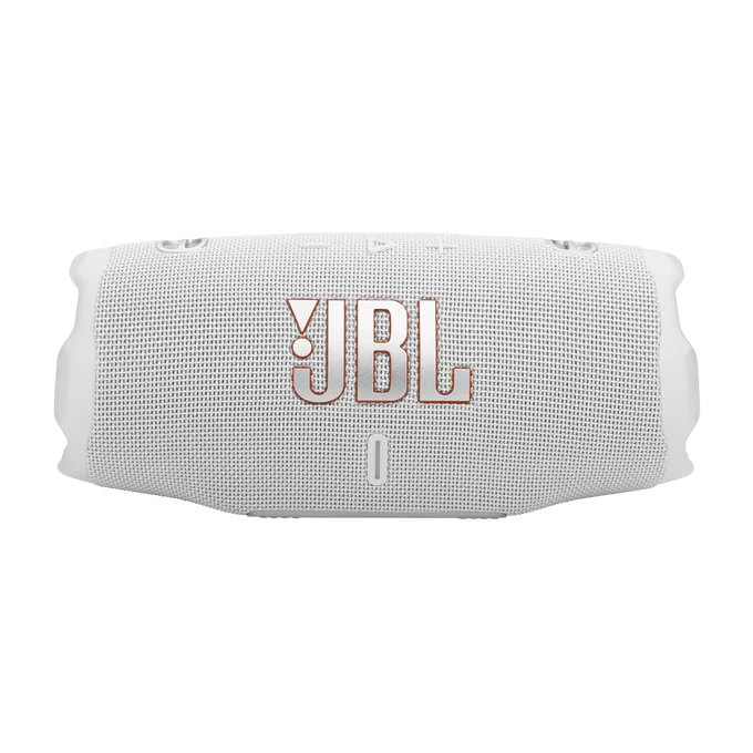 JBL Charge 6 Bluetooth Speaker Water/Dust Proof Auracast - White - Image 2