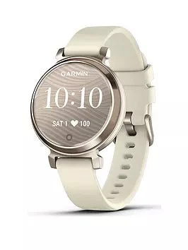 Garmin Garmin Lily 2 - Cream Gold Case with Coconut Silicone Band Smart Watch 010-02839-00