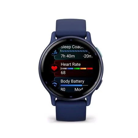 Garmin Vivoactive 5 Fitness Smartwatch Metallic Navy 010-02862-12 - Image 2