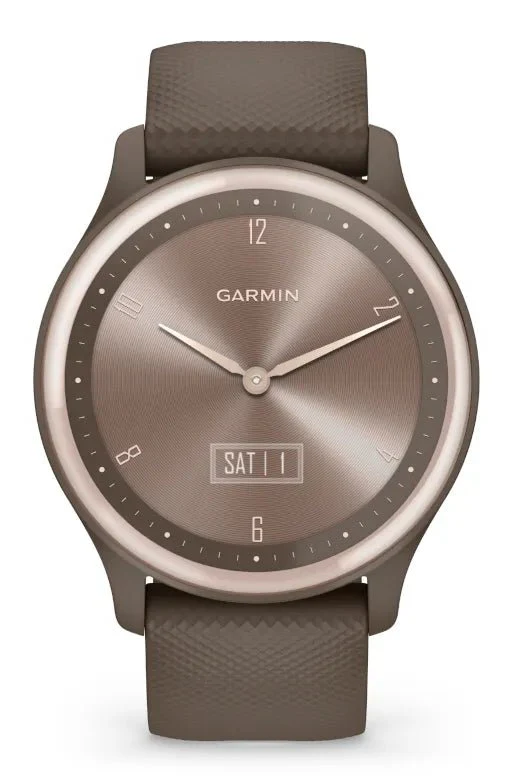 Garmin Vívomove Sport - Cocoa Smartwatch 010-02566-02