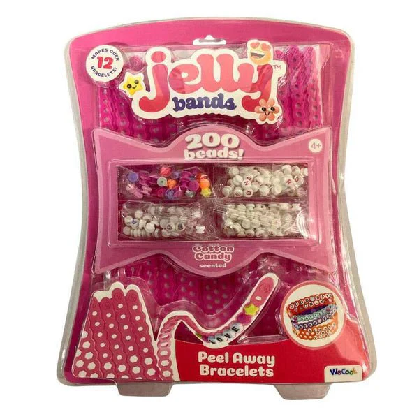 Jelly Bands Cotton Candy Scented Peel Away Bracelets