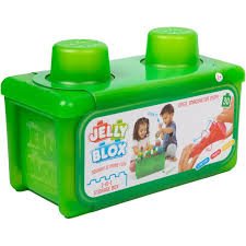 Jelly Blox 24Pcs - Stash & Stack 2 In 1 Storage Case