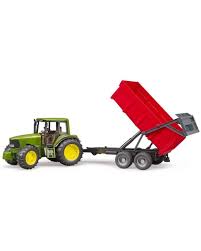John Deere 6920 W/Tipping Trailer Red - Image 3