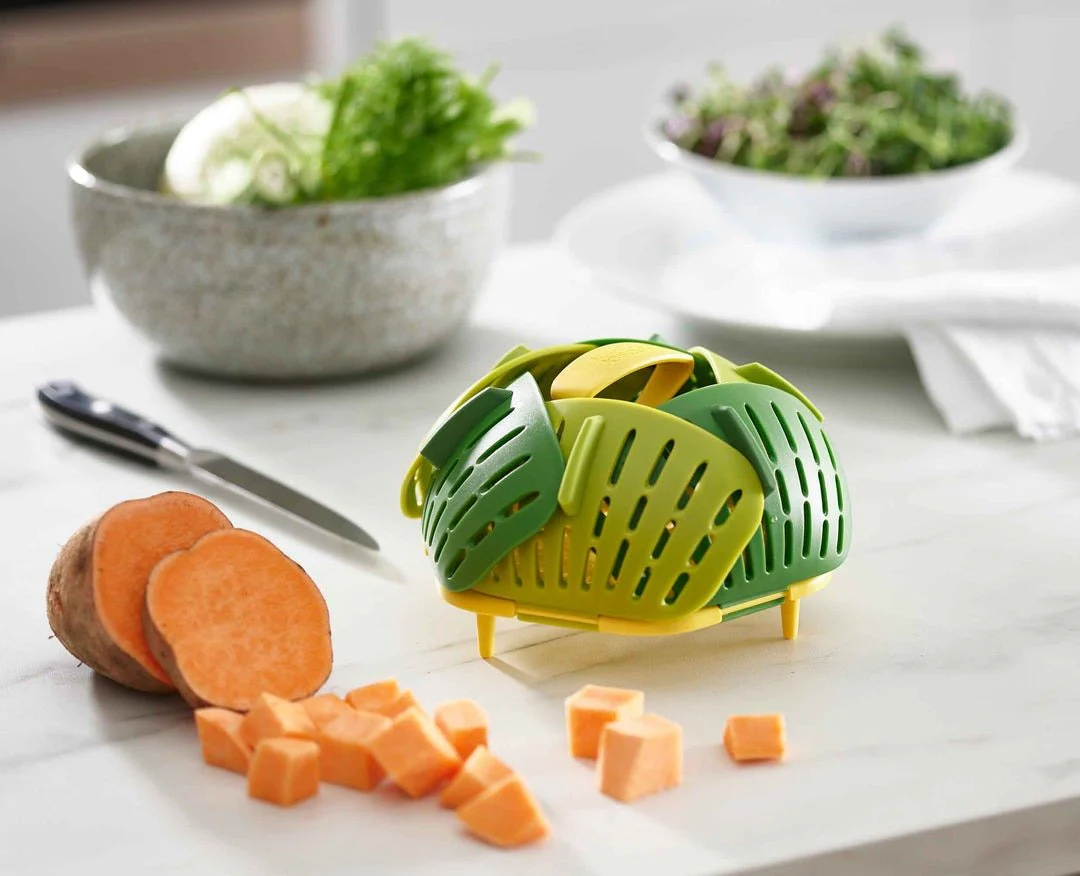 Joseph Joseph Bloom™ Green Folding Steamer Basket - Image 5