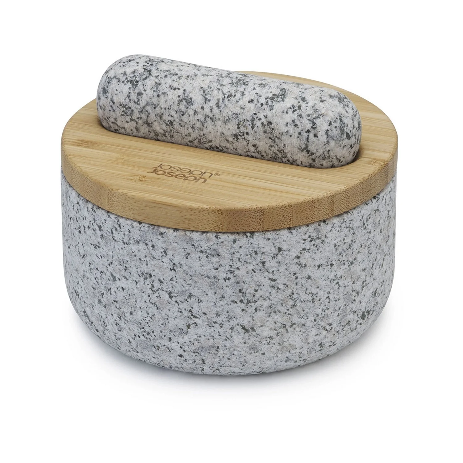 Joseph Joseph Dash™ Pestle & Mortar with Bamboo Lid - Image 4