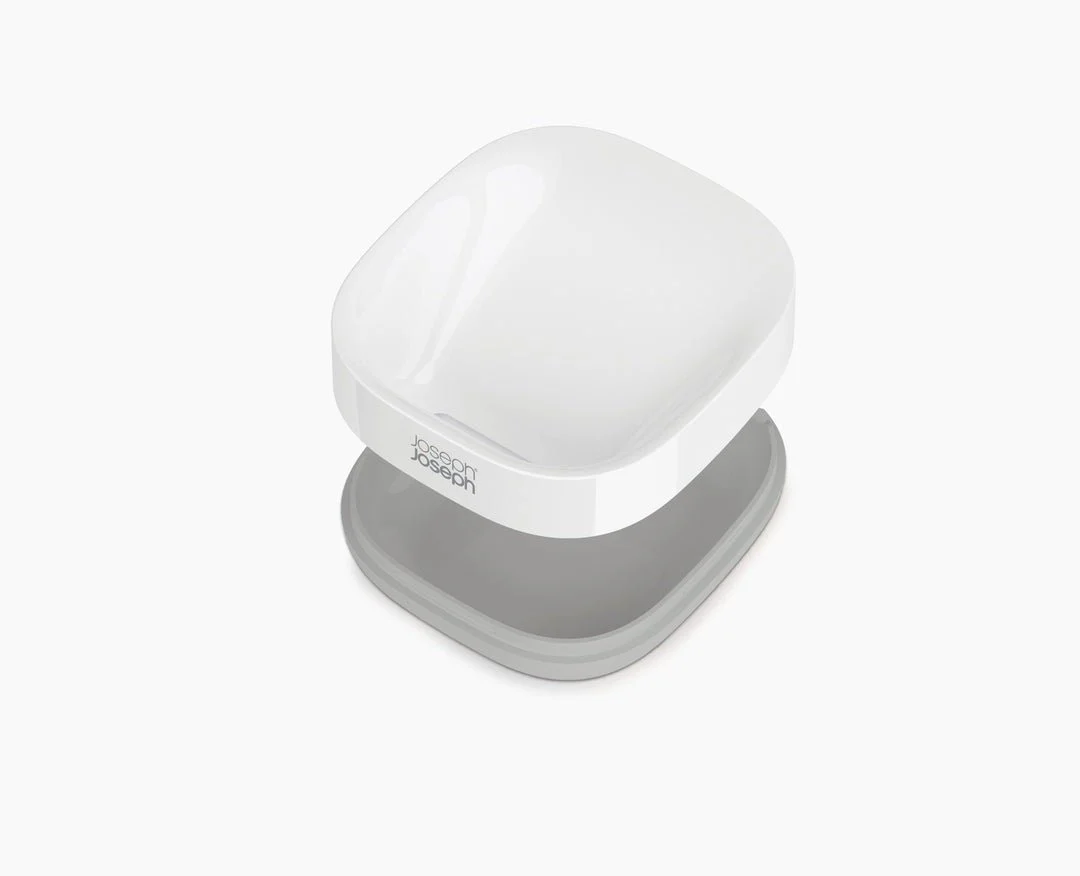 Joseph Joseph Slim™ Compact Light Grey Soap Dish - Image 3