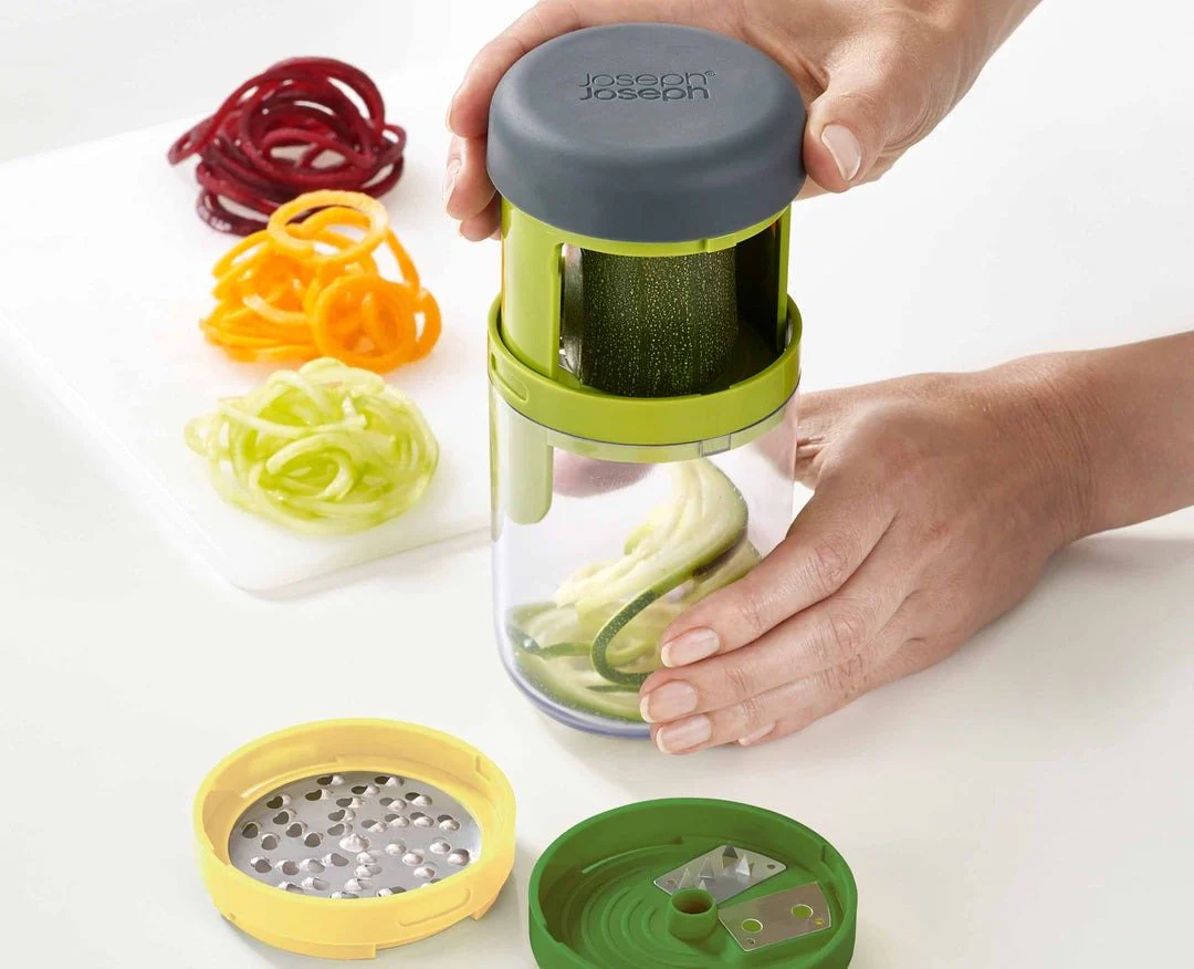 Joseph Joseph Spiro™ Green Hand-held Spiralizer - Image 5