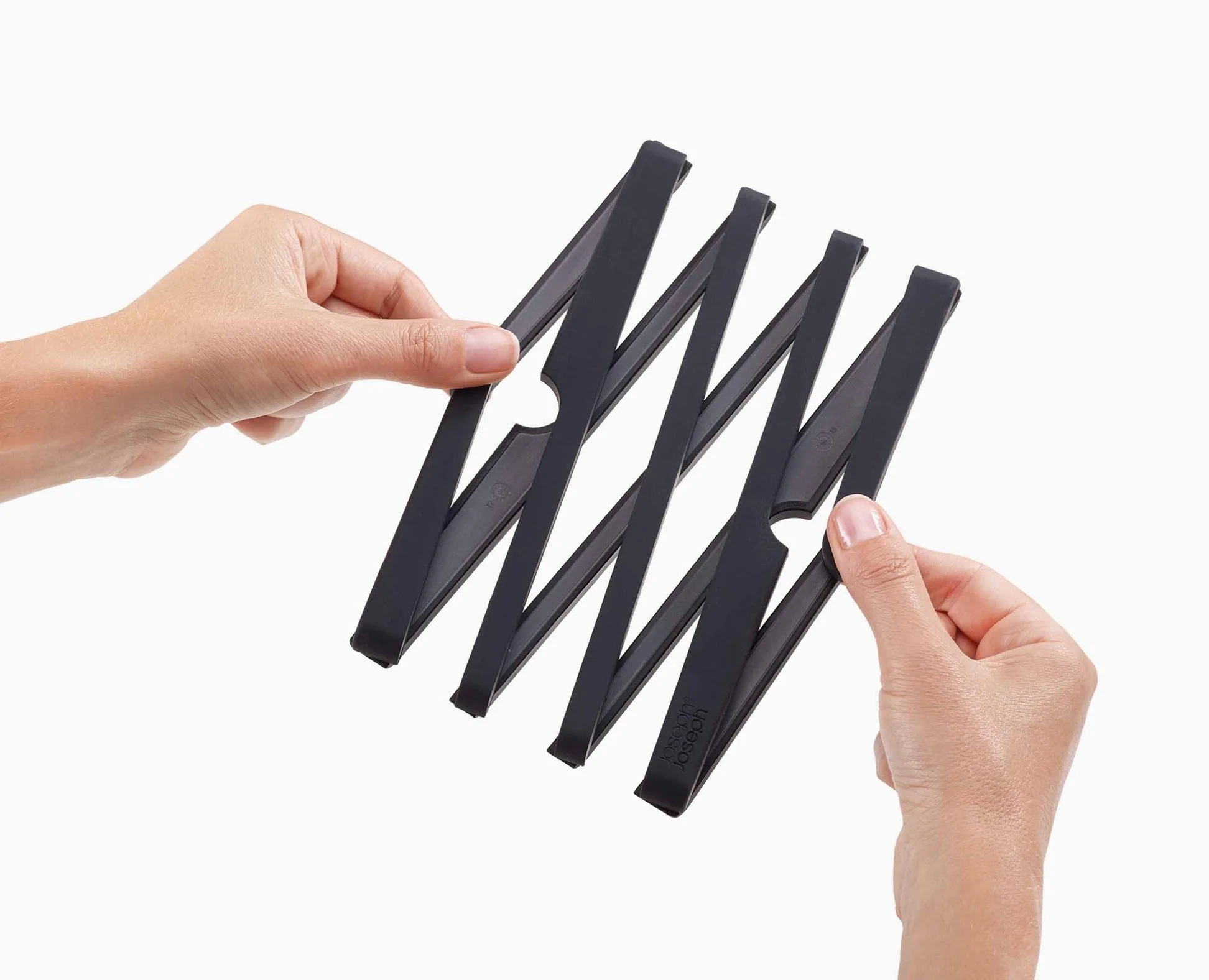 Joseph Joseph Stretch™ Expandable Black Trivet - Image 2