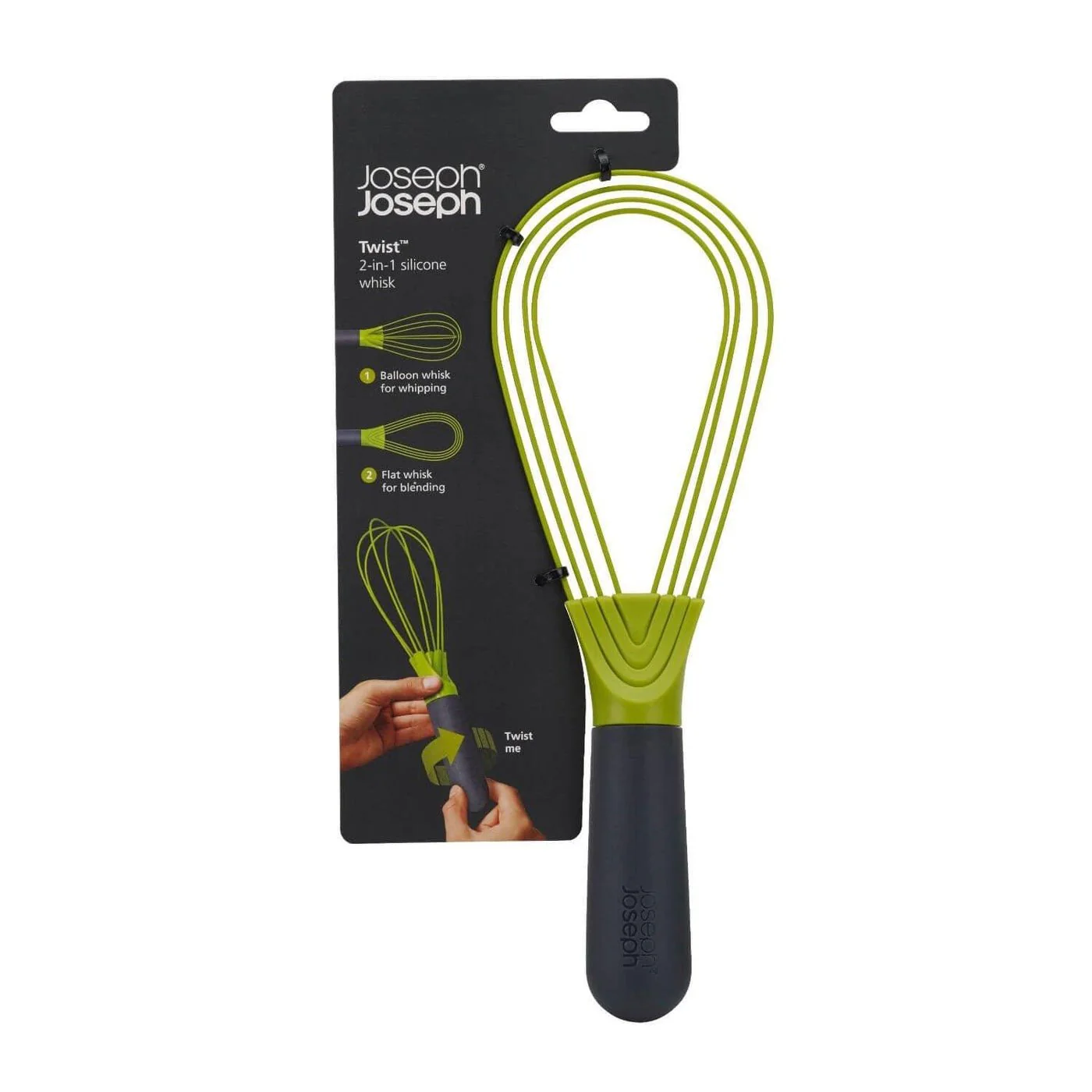 Joseph Joseph Twist™ 2-in-1 Green Whisk