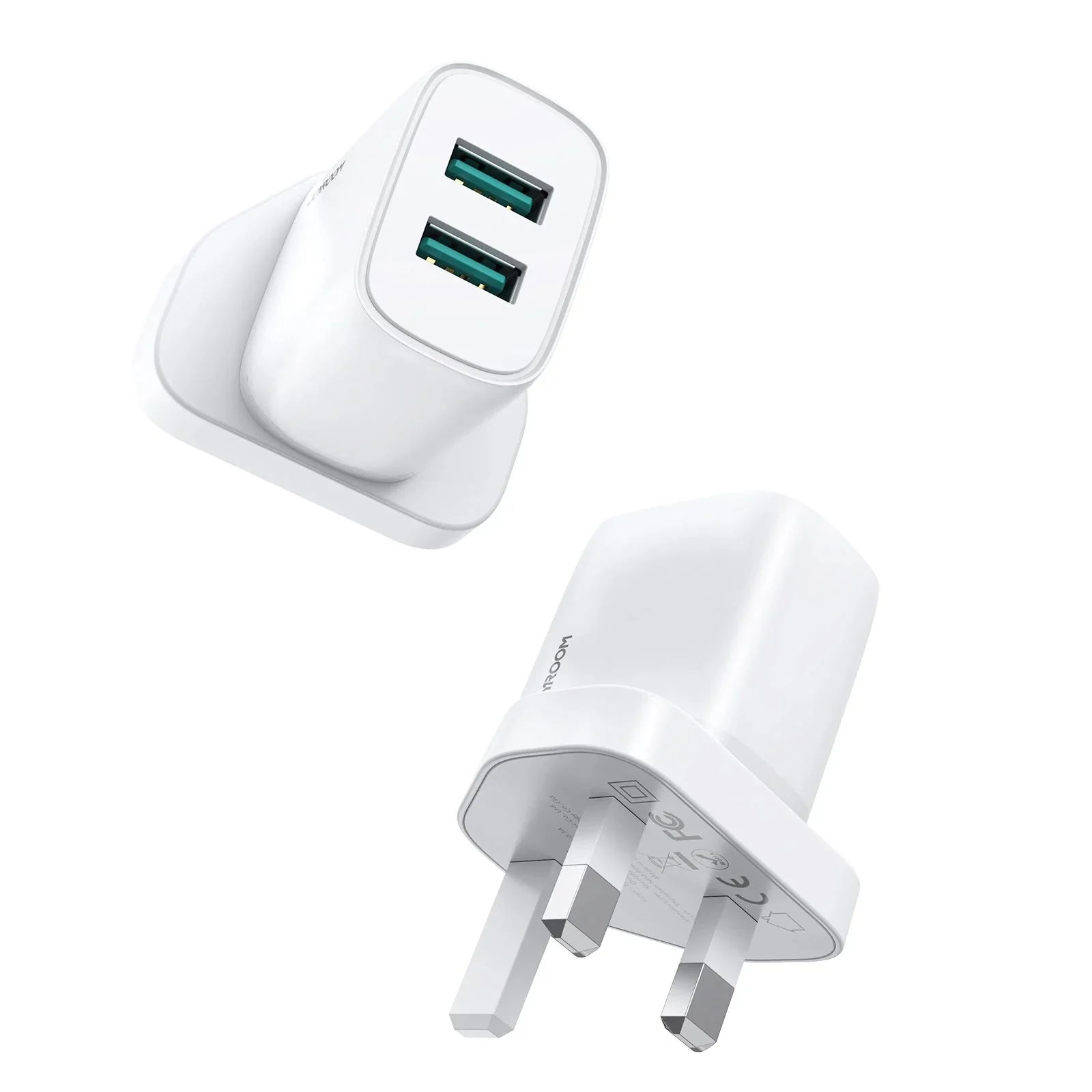 Joyroom Dual Port Charger 2.1A - White