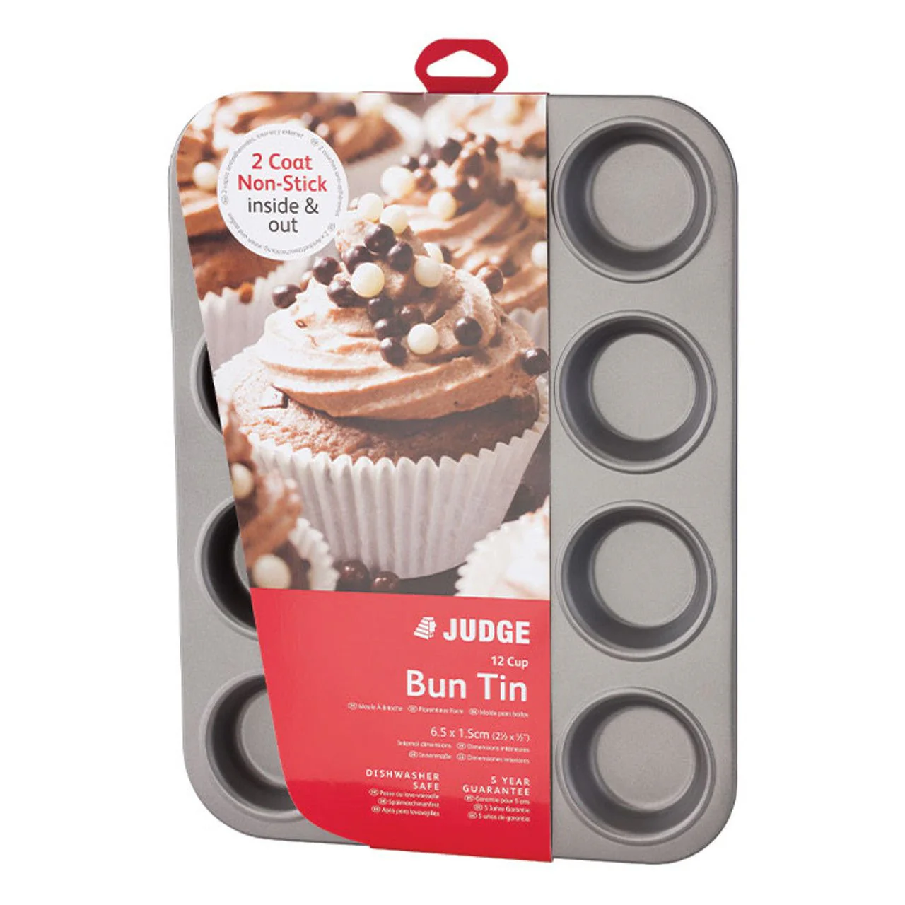 Judge Bakeware 12 Cup Bun Tin