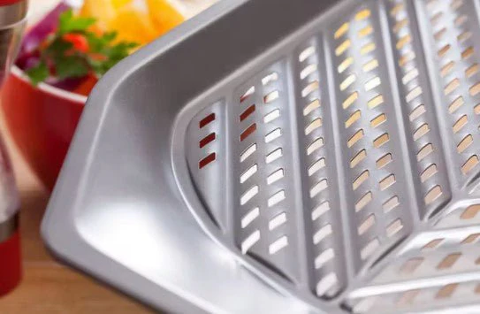 Judge Bakeware, 28 x 28 x 2.5cm Perforated Chip Tray, Non-Stick - Image 3