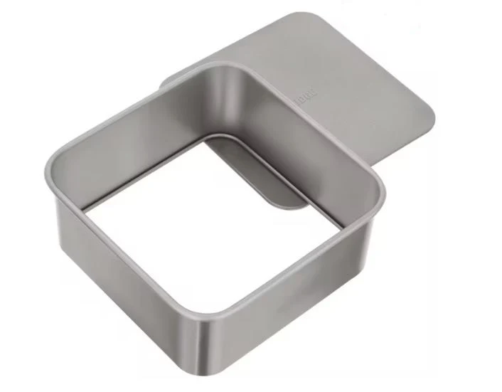 Judge Bakeware, 8"/20cm Square Cake Tin, Loose Base, Non-Stick - Image 2