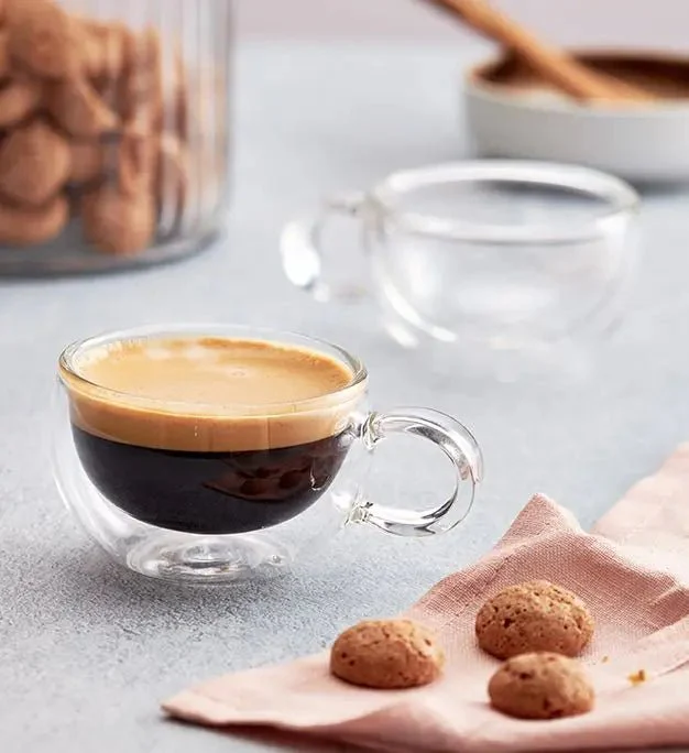 Judge Duo 2 Piece Form Espresso Glass Set 75ml - Image 2