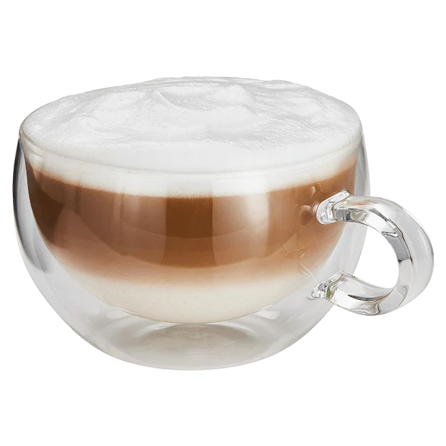 Judge Duo 2 Piece Form Latte Glass Set 325ml
