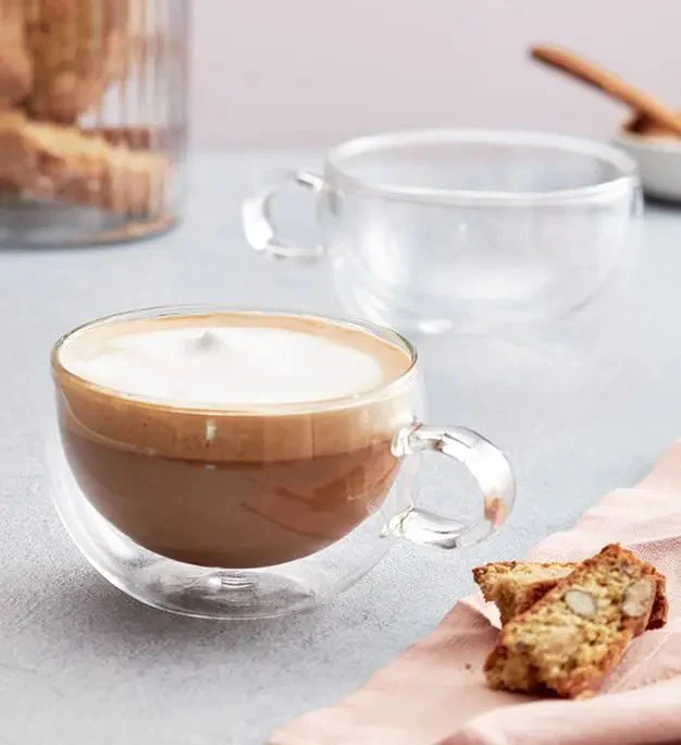 Judge Duo 2 Piece Form Latte Glass Set 325ml - Image 2