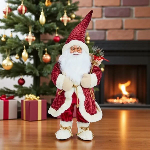 Jumbo Papa Noel | Burgundy