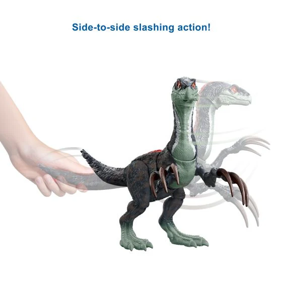 Jurassic World Dominion Sound Slashin' Slasher Therizinosaurus Figure - Image 2